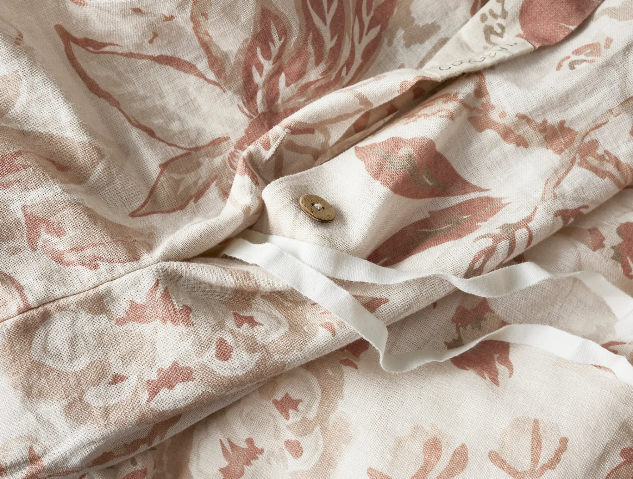 Coyuchi Sea Bloom Print Duvet Cover< Duvet Covers + Sets