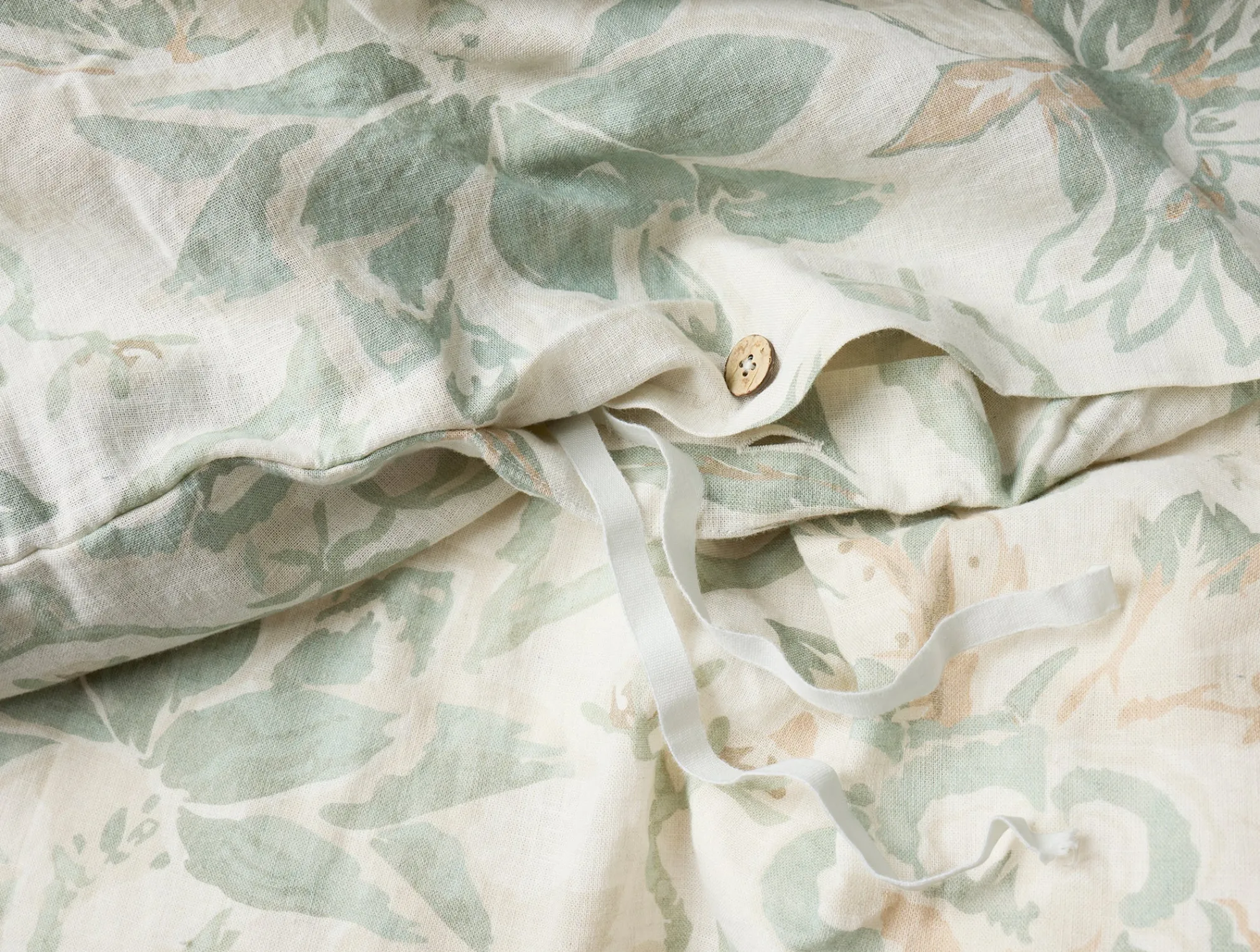 Coyuchi Sea Bloom Print Duvet Cover< Duvet Covers + Sets