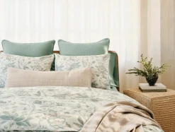 Coyuchi Sea Bloom Print Sham< Pillow Shams