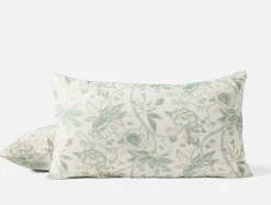 Coyuchi Sea Bloom Print Sham< Pillow Shams