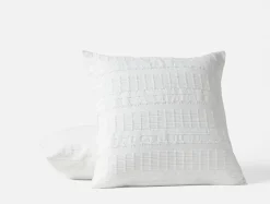 Coyuchi Sea Ridge Organic Decorative Pillow Cover< Decorative Pillows