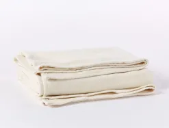 Coyuchi Sequoia Washable Organic Cotton and Wool Throw< Throws