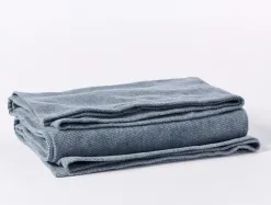 Coyuchi Sequoia Washable Organic Cotton and Wool Throw< Throws