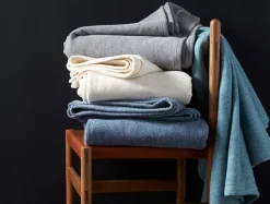 Coyuchi Sequoia Washable Organic Cotton and Wool Blanket< Bed Blankets