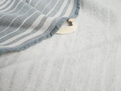 Coyuchi Sycamore Organic Cotton Linen Towels< Bath Towels