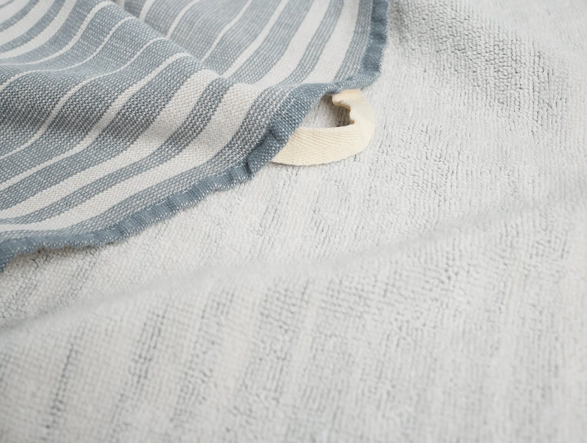 Coyuchi Sycamore Organic Cotton Linen Towels< Bath Towels