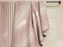 Coyuchi Sycamore Organic Cotton Linen Towels< Bath Towels