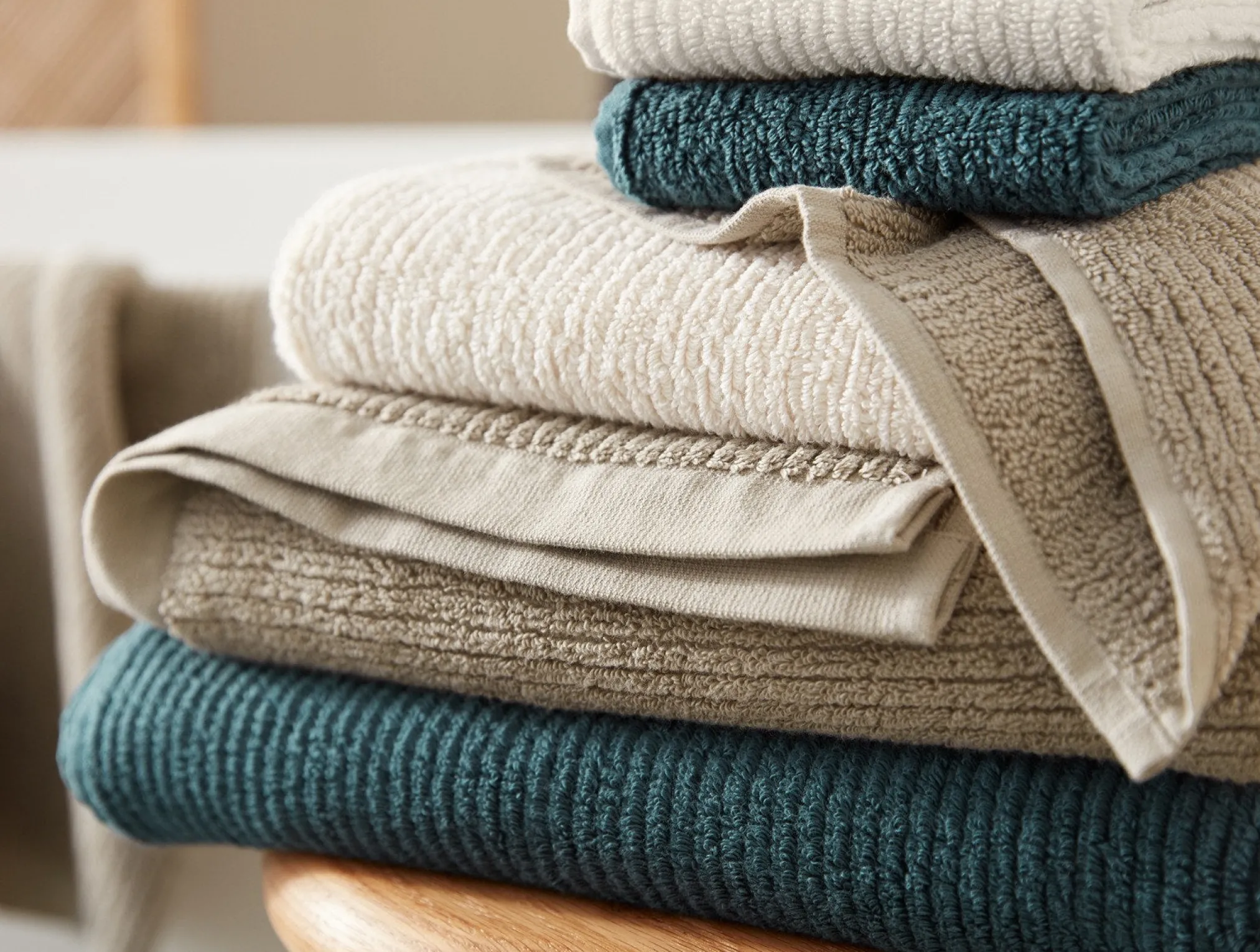 Coyuchi Temescal Organic Towels - Set of 6< Bath Towels