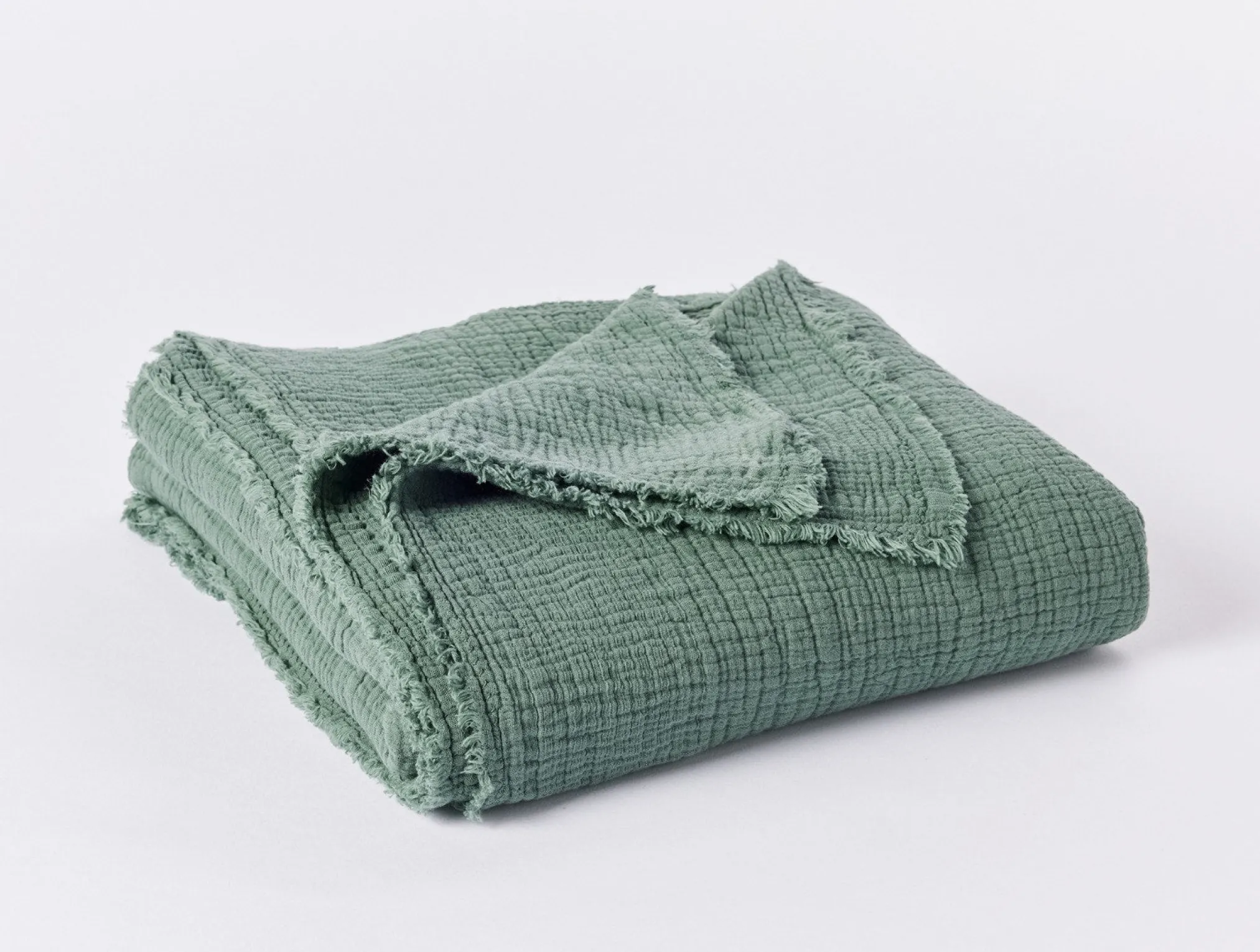 Coyuchi Topanga Organic Matelasse Throw< Throws