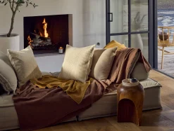 Coyuchi Topanga Organic Matelasse Throw< Throws