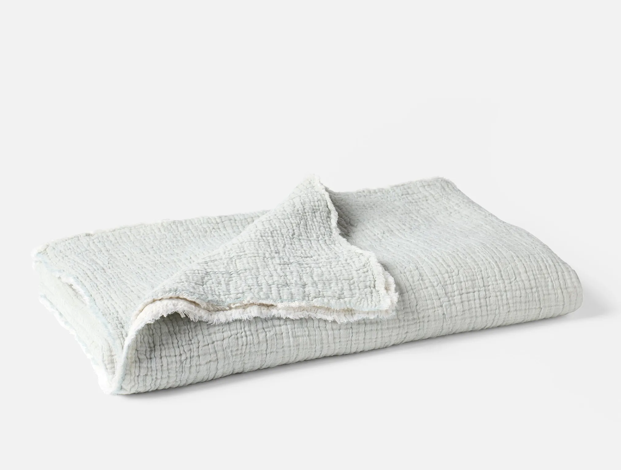 Coyuchi Topanga Organic Matelasse Throw< Throws