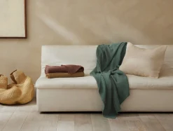 Coyuchi Topanga Organic Matelasse Throw< Throws
