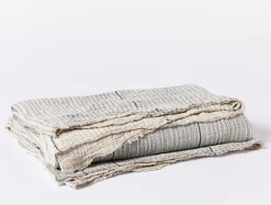 Coyuchi Topanga Organic Matelasse Blanket< Bed Blankets