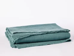 Coyuchi Topanga Organic Matelasse Blanket< Bed Blankets