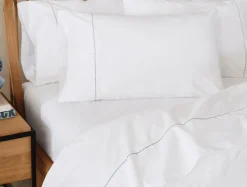 Coyuchi Trailing Embroidered Organic Percale Sheet Set< Sheet Sets|Sheet Sets