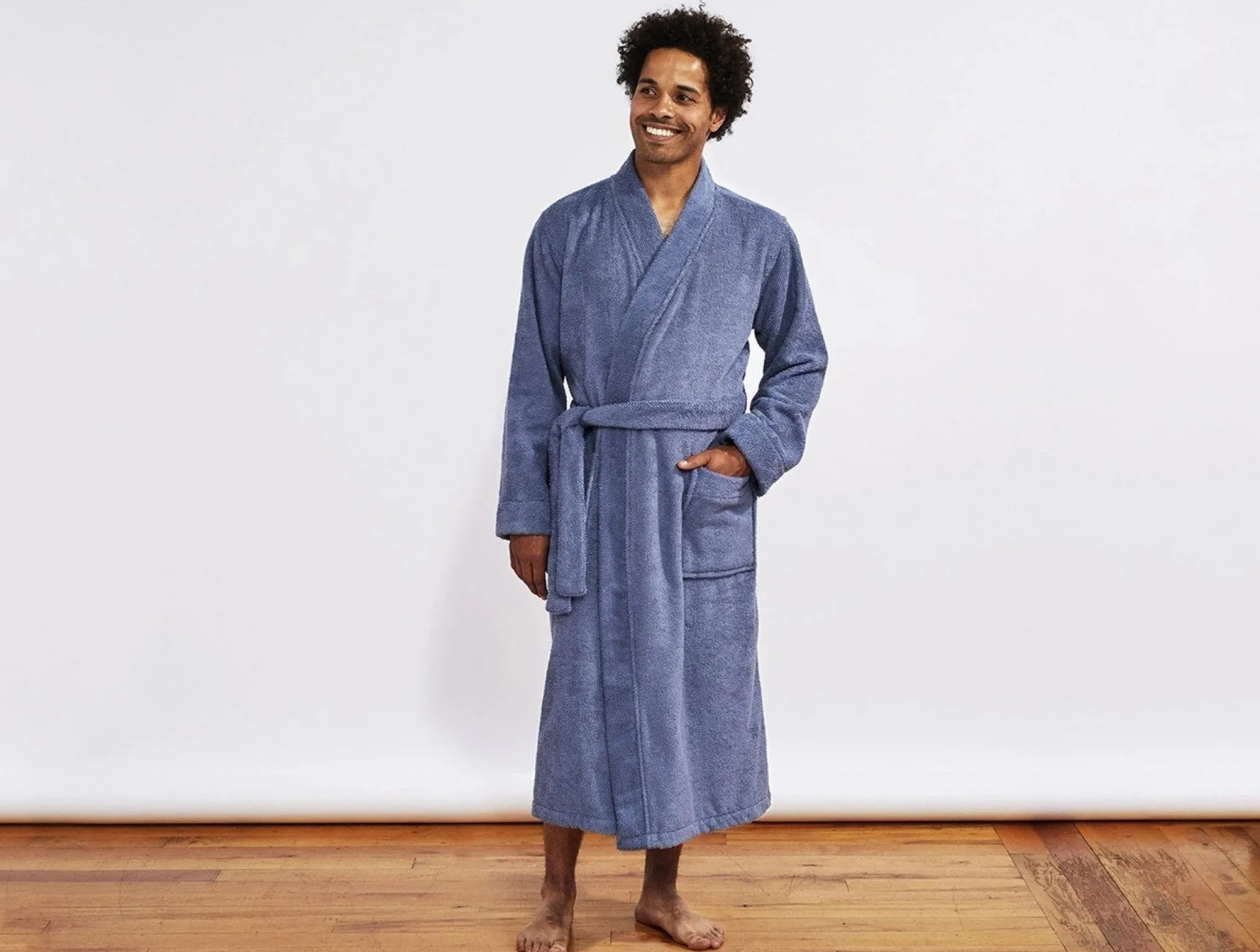 Coyuchi Unisex Air Weight® Organic Robe< Men's Sleep