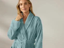 Coyuchi Unisex Cloud Loom™ Organic Robe< Bathrobes|Men's Sleep