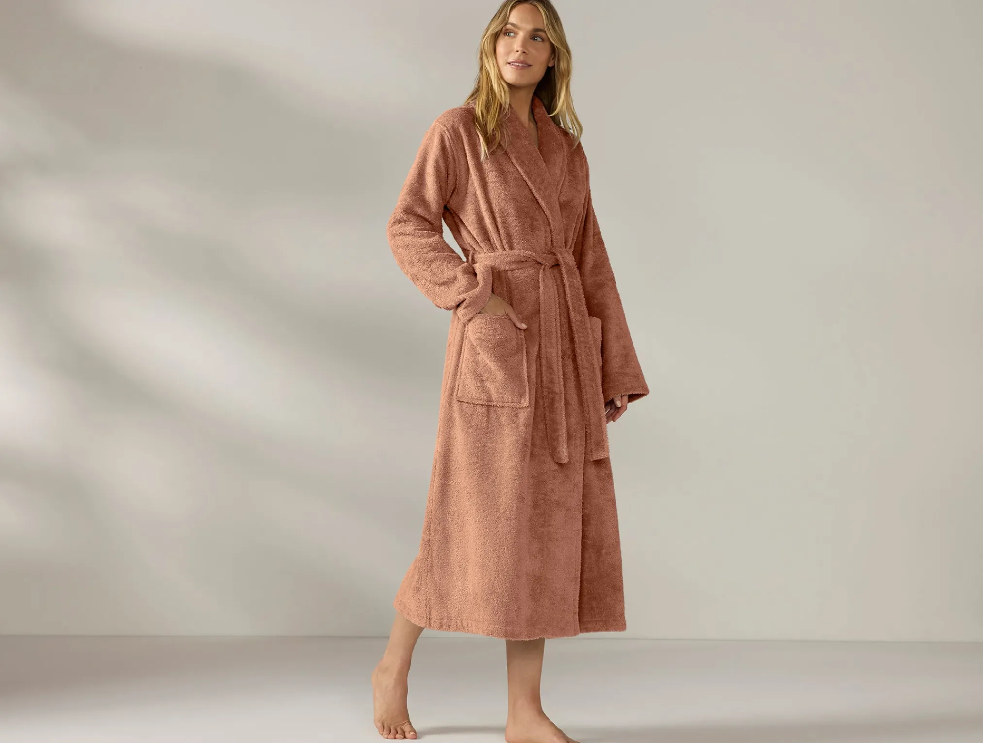 Coyuchi Unisex Cloud Loom™ Organic Robe< Bathrobes|Men's Sleep