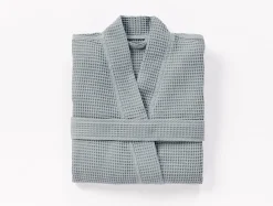 Coyuchi Unisex Organic Waffle Robe< Bathrobes|Men's Sleep