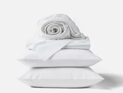 Coyuchi Vista Embroidered Organic Percale Sheet Set< Sheet Sets|Sheet Sets
