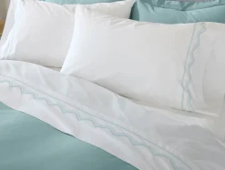 Coyuchi Vista Embroidered Organic Percale Sheet Set< Sheet Sets|Sheet Sets