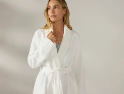 Coyuchi Women's Adriatic Organic Robe< Bathrobes