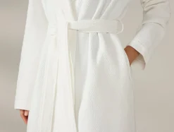 Coyuchi Women's Adriatic Organic Robe< Bathrobes