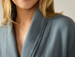 Coyuchi Women's Adriatic Organic Robe< Bathrobes