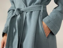 Coyuchi Women's Adriatic Organic Robe< Bathrobes