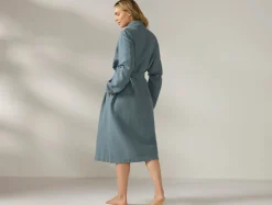 Coyuchi Women's Adriatic Organic Robe< Bathrobes