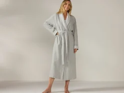 Coyuchi Women's Cloud Brushed Organic Flannel Robe< Robes