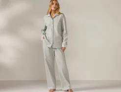 Coyuchi Women's Cloud Brushed Organic Flannel Pajama Set<Women Women's Sleep