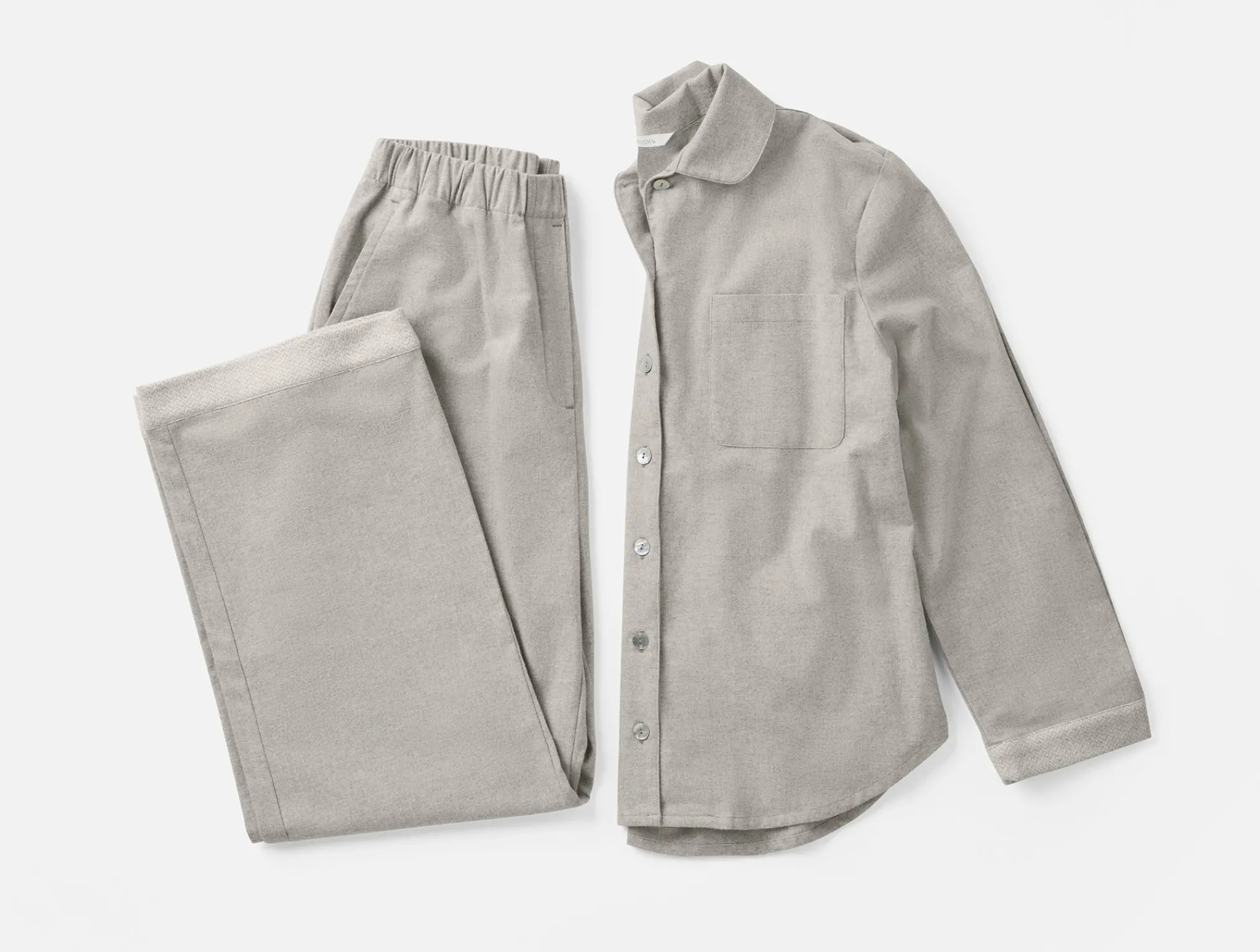 Coyuchi Women's Cloud Brushed Organic Flannel Pajama Set<Women Women's Sleep