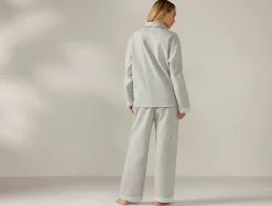 Coyuchi Women's Cloud Brushed Organic Flannel Pajama Set<Women Women's Sleep