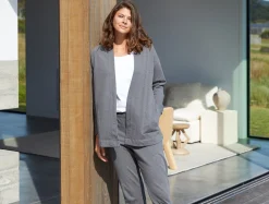 Coyuchi Women's Dillon Organic French Terry Cardigan<Women Women's Sleep