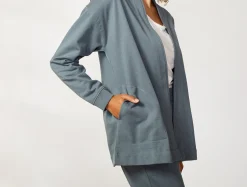 Coyuchi Women's Dillon Organic French Terry Cardigan<Women Women's Sleep