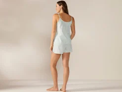 Coyuchi Women's Isla Organic Cotton Cami Short Set<Women Women's Sleep