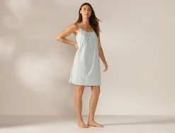Coyuchi Women's Isla Organic Cotton Nightgown<Women Women's Sleep