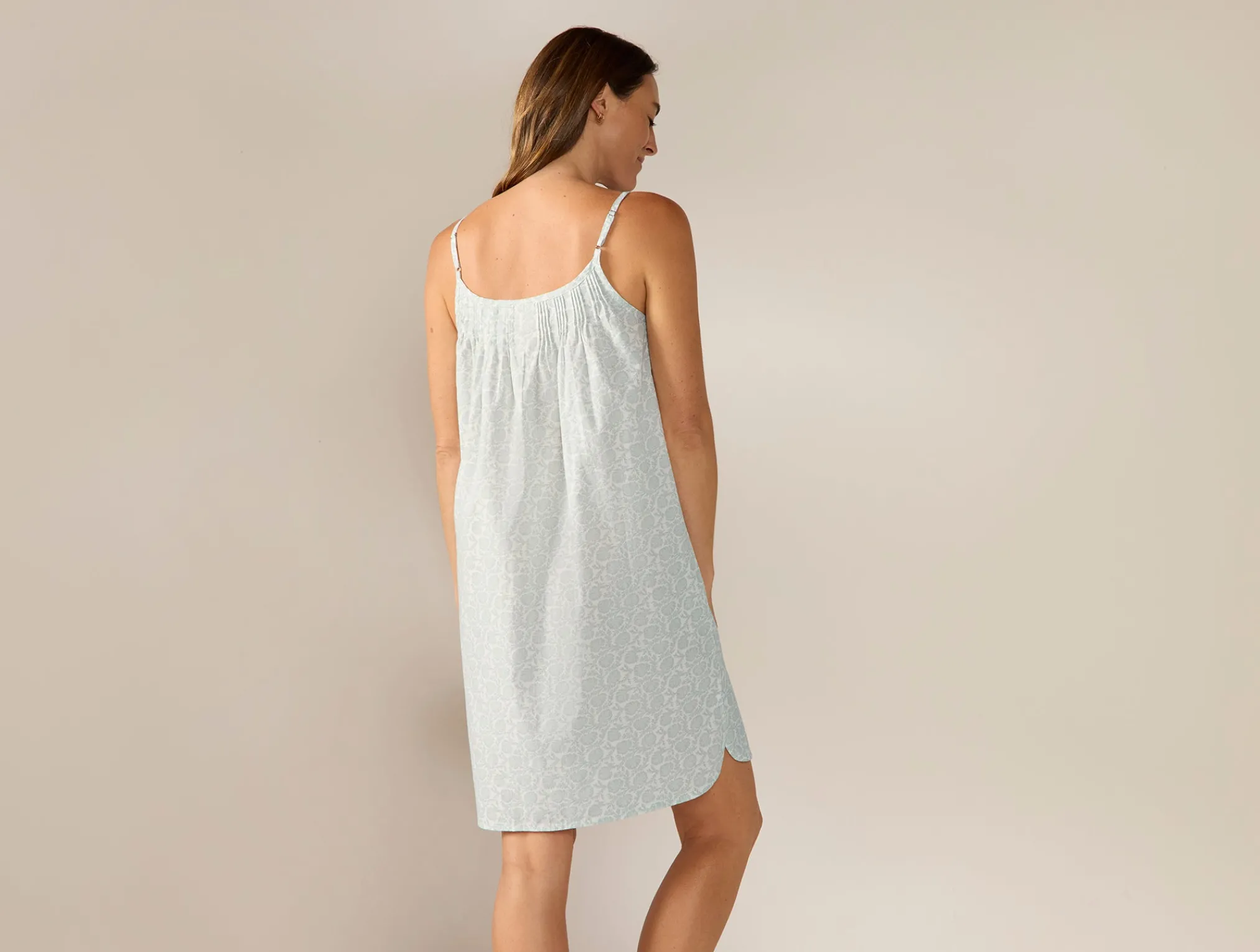 Coyuchi Women's Isla Organic Cotton Nightgown<Women Women's Sleep