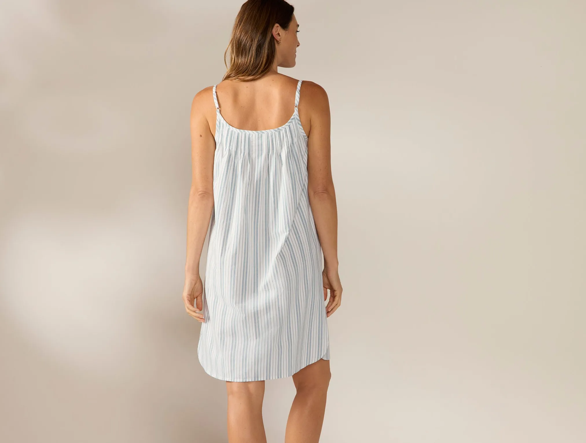 Coyuchi Women's Isla Organic Cotton Nightgown<Women Women's Sleep