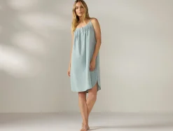 Coyuchi Women's Isla Organic Cotton Nightgown<Women Women's Sleep