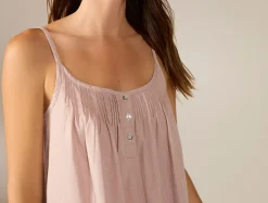 Coyuchi Women's Isla Organic Cotton Nightgown<Women Women's Sleep