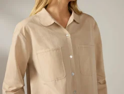 Coyuchi Women's Isla Organic Cotton Long Sleeve Pajama Set<Women Women's Sleep