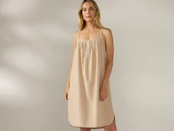 Coyuchi Women's Isla Organic Cotton Nightgown<Women Women's Sleep