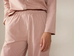 Coyuchi Women's Isla Organic Cotton Long Sleeve Pajama Set<Women Women's Sleep
