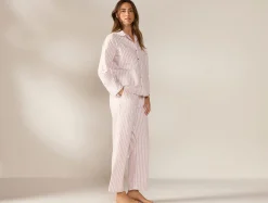 Coyuchi Women's Isla Organic Cotton Long Sleeve Pajama Set<Women Women's Sleep