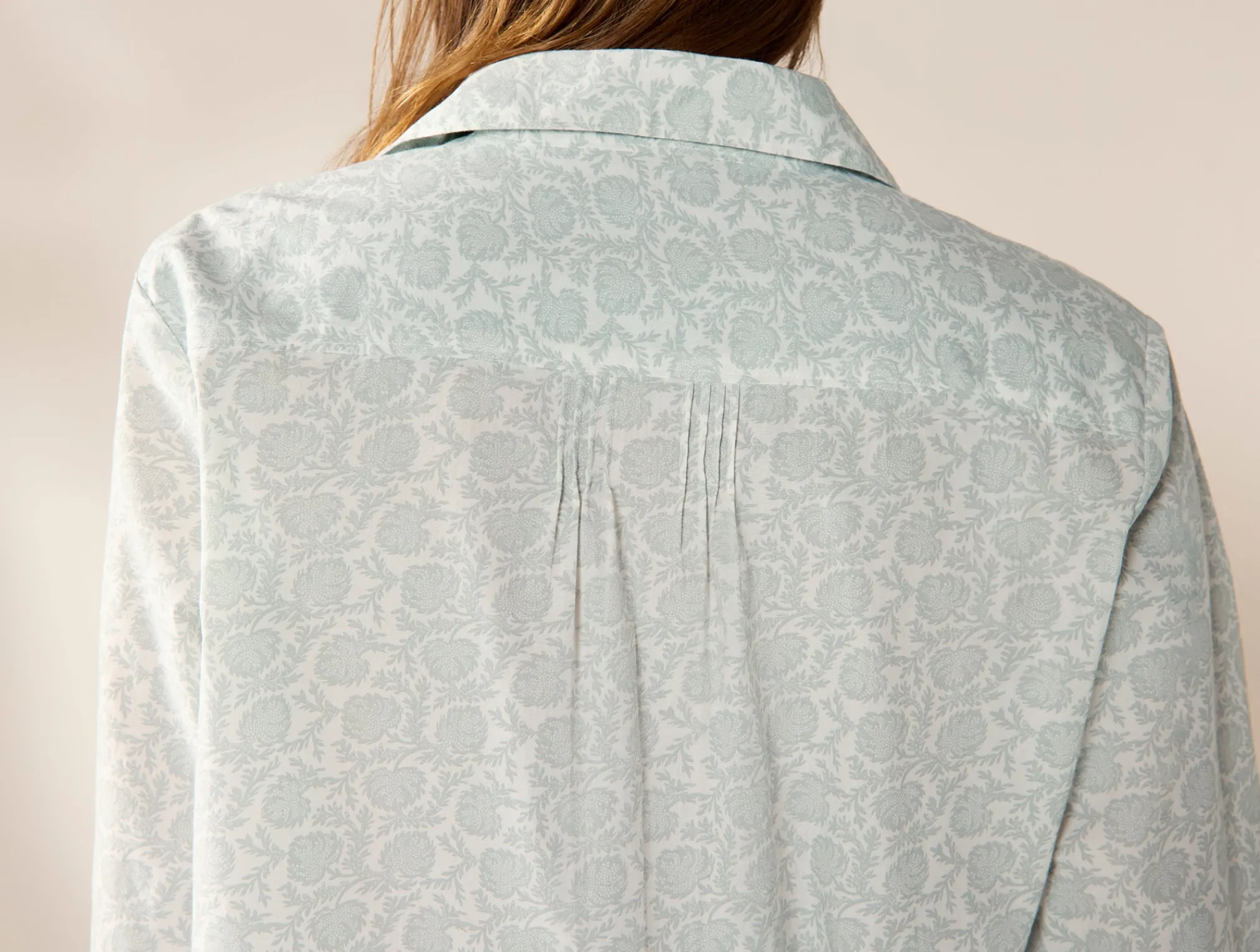 Coyuchi Women's Isla Organic Cotton Long Sleeve Pajama Set<Women Women's Sleep