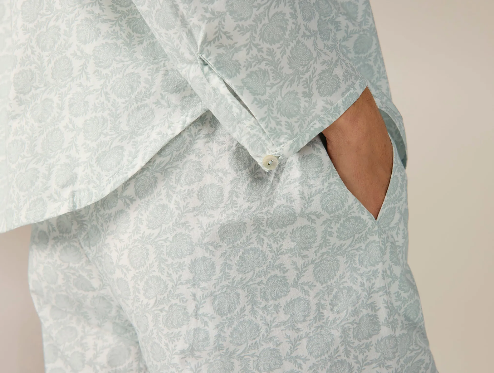 Coyuchi Women's Isla Organic Cotton Long Sleeve Pajama Set<Women Women's Sleep