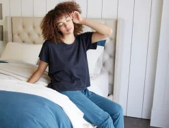 Coyuchi Women's Solstice Organic Boxy Tee<Women Women's Sleep