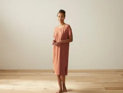 Coyuchi Women's Solstice Organic Lounge Dress<Women Women's Sleep